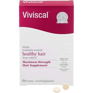 Viviscal1个月使用量 史低价！60粒生发片 （UK畅销第1名）