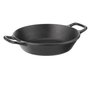 Lodge Cast Iron Round Pan, 8 in, Black