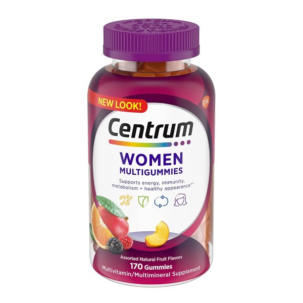 Multigummies Gummy Multivitamin for Women 170 Count
