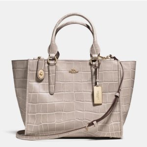 COACH Embossed Croc Crosby Carryall On Sale @ 6PM.com