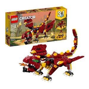 史低价：LEGO Creator 3合1 31073 神秘怪兽 223片