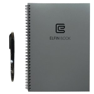 Elfinbook Smart Notebook Reusable Wirebound Notebook Innovation Notebook