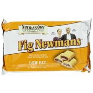 Newman's Own Organics Fig Newmans Fruit Filled Cookies, 10 oz, (Pack of 6)