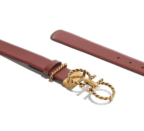 Gancini adjustable belt
