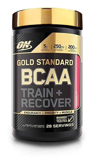 Gold Standard BCAA, Watermelon, 28 Servings, Branched Chain Amino Acids, 5g BCAA blend
