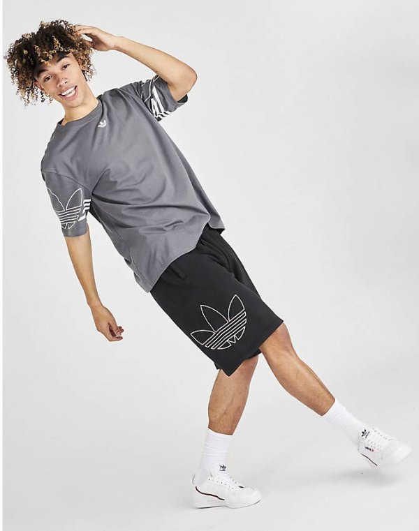 evaporación exhaustivo Prestado JD Sports Adidas Men's adidas Originals Spirit Outline T-Shirt 35.00
