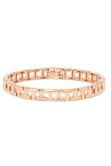 T True 18-karat rose gold bracelet