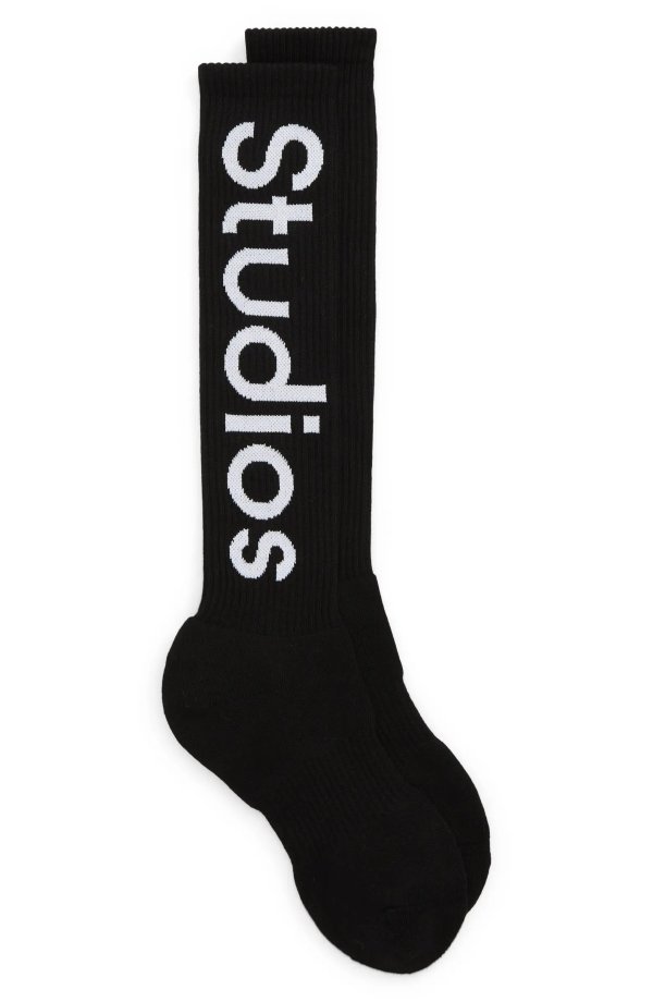 Logo Rib Socks