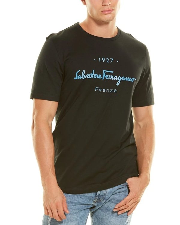 Salvatore Ferragamo Logo T-Shirt