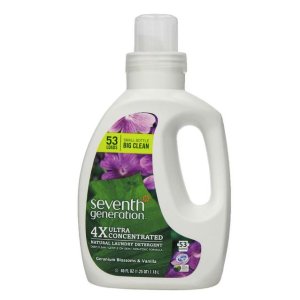 Seventh Generation Liquid Laundry 4x, Geranium Blossom and Vanilla 40oz (Count of 2)