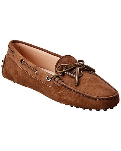 Bow Detail Leather Moccasin