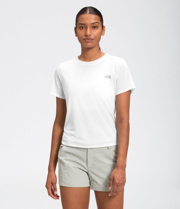 The North Face Women’s Wander Twist Back Short Sleeve Top | Academy