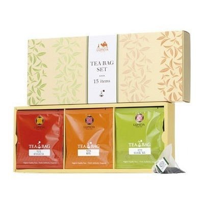 tea bag 15 Set of 1 box (15 bags pieces) Assorted LUPICIA tea gift Ceylon Earl Gray Muscat tea bag set [Parallel import]