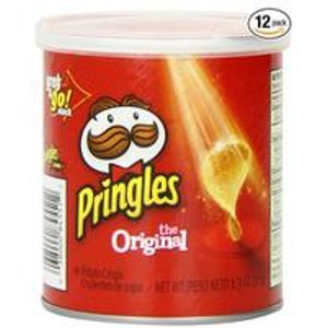 Pringles Original Small Stacks, 1.3 Ounce (Pack of 12)