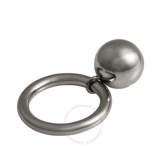 Ladies Crystal Charm Palladium-plated Dangle Ring