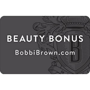 Bobbi Brown Cosmetics 限时满额送Bonus代金券活动