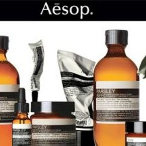 Aesop 伊索全线热促价 赋活芳香护手霜补货、香芹籽精华