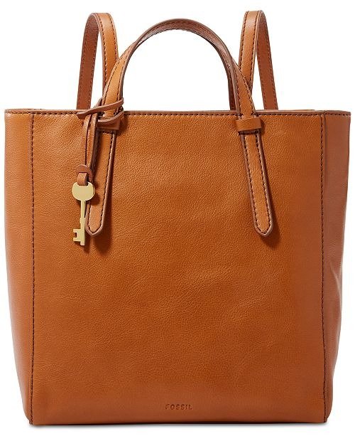 Camilla Convertible Leather Backpack