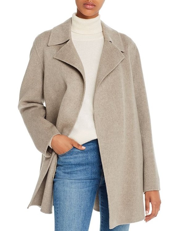 Double Faced Overlay Coat