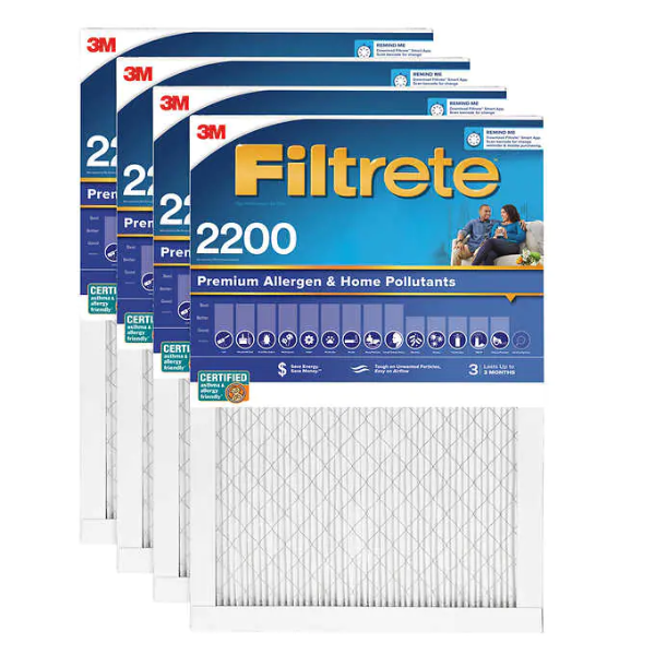 2200 Series Filtrete 1" Filter, 4-pack