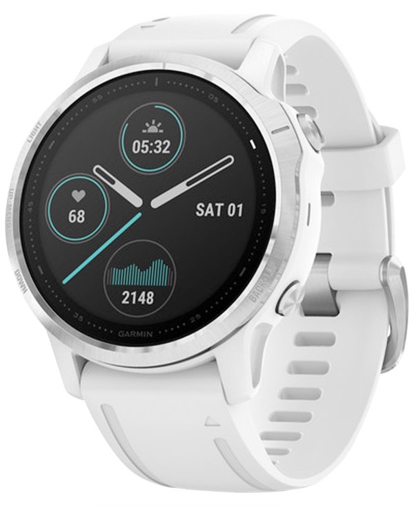 fenix® 6S White Silicone Strap Smart Watch 42mm