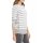 Women's Long Sleeve Side Button Striped Sweater