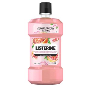 Listerine 无酒精温和漱口水 葡萄柚玫瑰限定款