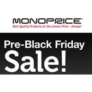 MonoPrice黑五前预热促销