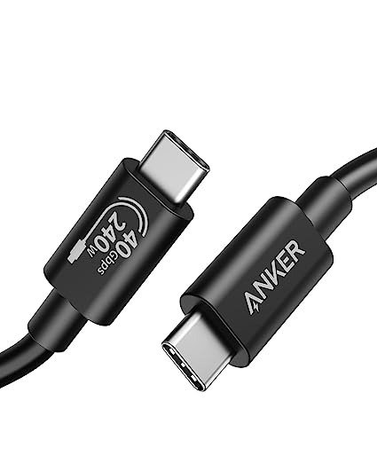 C2C 数据线 515 USB 4 Cable 3.3 ft, Supports 8K HD