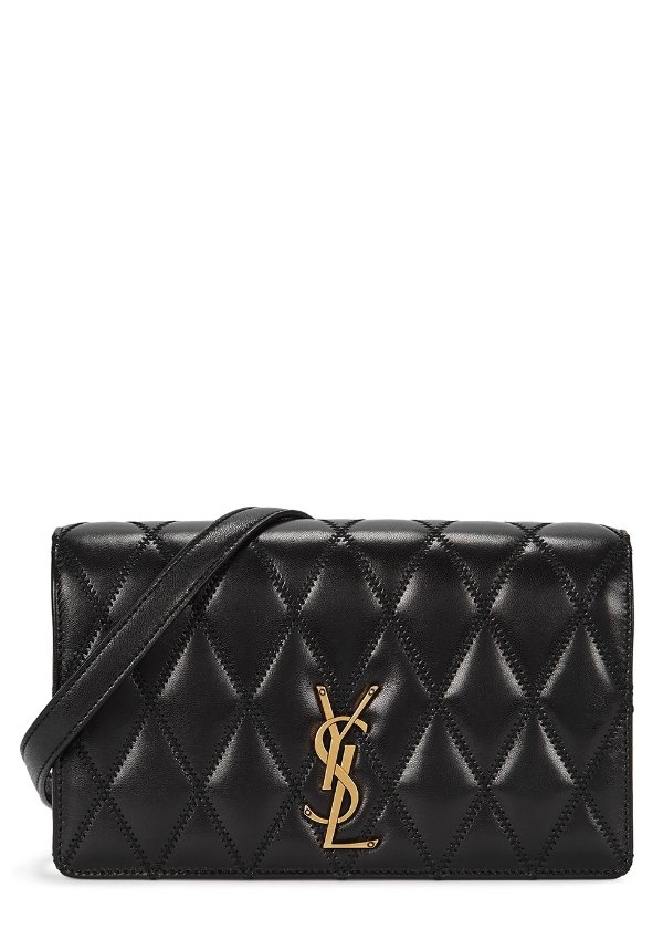 Angie quilted leather cross-body bag