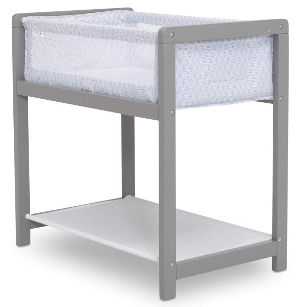 Classic Wood Bedside Bassinet Sleeper - Portable Crib with High-End Wood Frame, Link