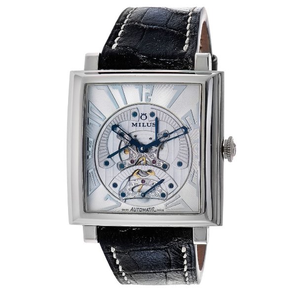Milus TriRetrograde Seconds 18K White Gold Limited Edition Automatic Men's Watch