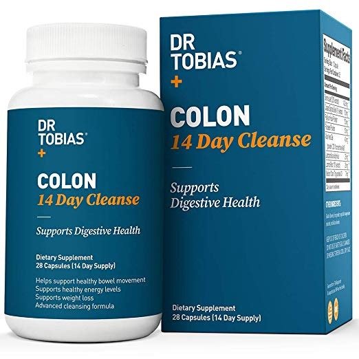 Colon 14 Day Quick Cleanse - Supports Detox & Increased Energy Levels (28 Capsules)