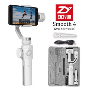 Zhiyun Smooth 4 手持便携式三轴稳定器 白色款