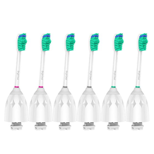 Brightdeal 电动牙刷头 6支装 适合Philips Sonicare 电动牙刷