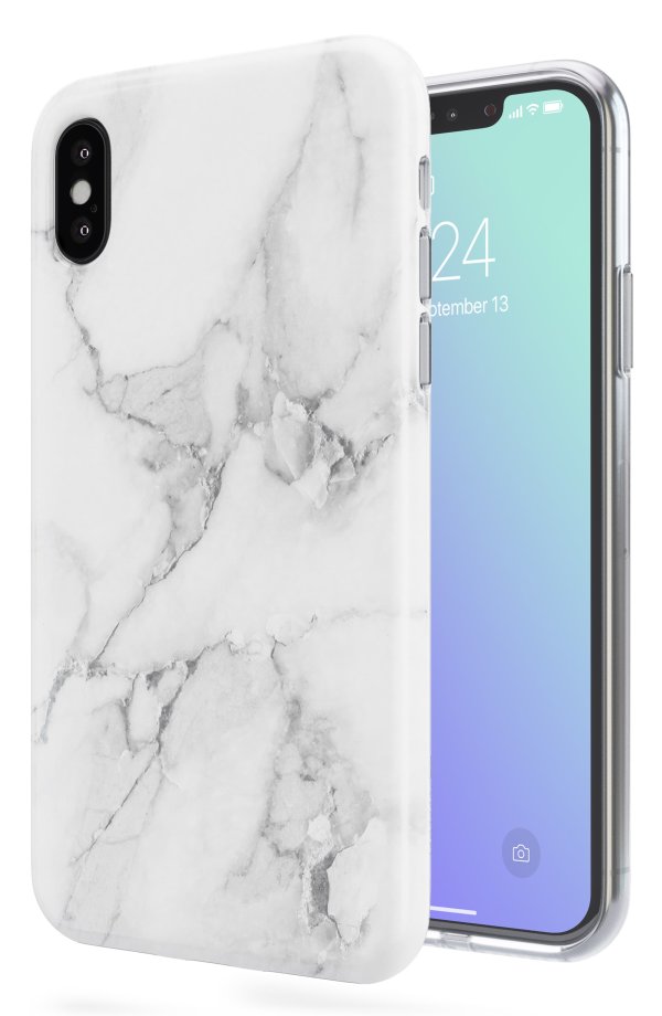 White Marble iPhone X/Xs/Xs Max & XR Case
