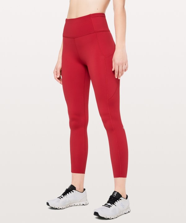 Fast and Free Tight II 25" *Non-Reflective Nulux | Women's Running Tights | lululemon athletica