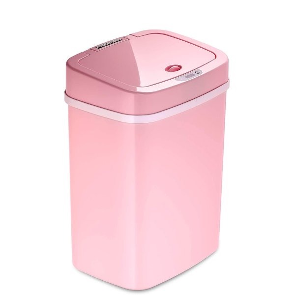 8L/4L Liter Kitchen Hanging Trash Can with Lid 2.1 Gallon