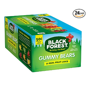 Black Forest Gummy Bears Candy, 1.5-Ounce Bag (Pack of 24)
