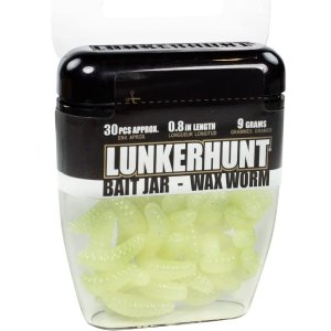 Lunkerhunt Wax Worm Bait Jar