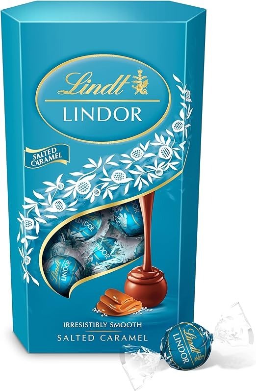 LINDOR 咸焦糖松露巧克力盒