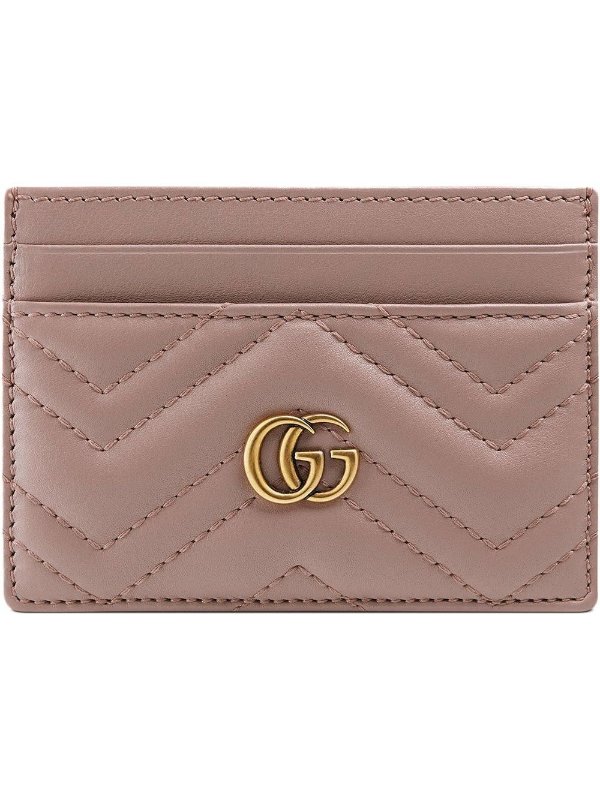 Gg marmont leather credit card case