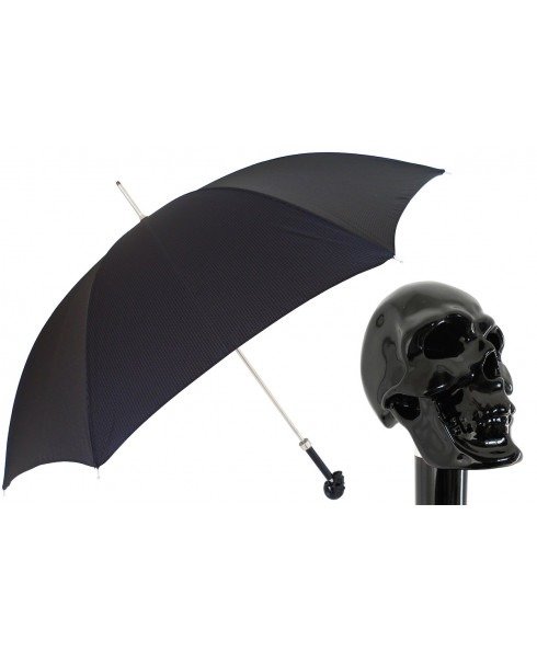 黑色骷髅头雨伞