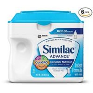 Select Similac Infant Formula @ Amazon
