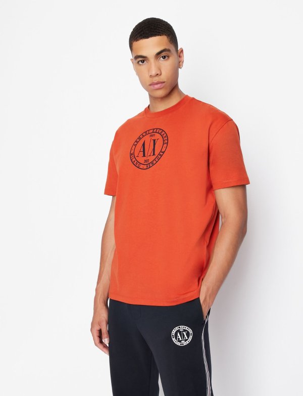 COTTON T SHIRT, Logo T Shirt for Men | A|X Online Store