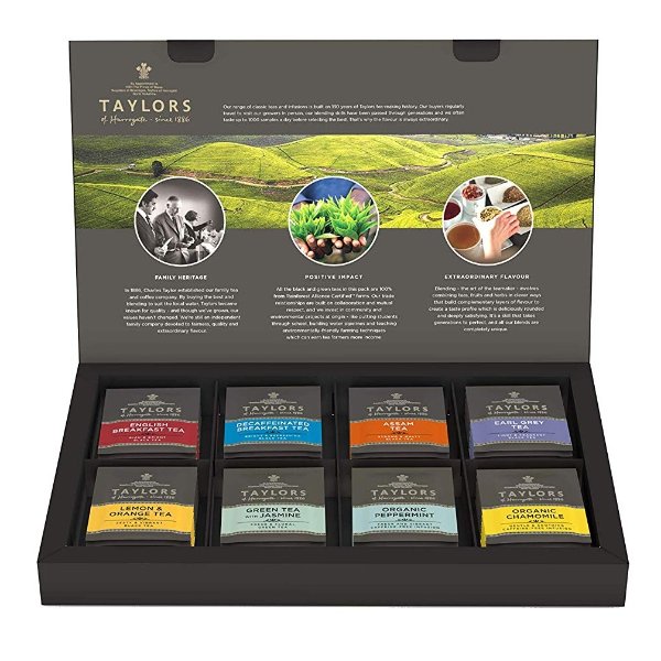 Taylors of Harrogate Classic Tea Variety Box, 48 Count (Pack of 1)