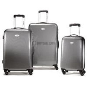 Samsonite Winfield Fashion 3 Piece Nest Spinner Luggage - Black/Silver