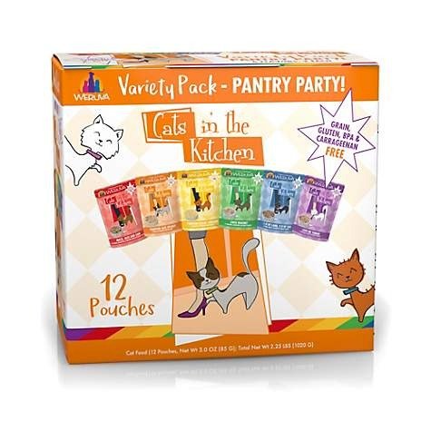 Cats in the Kitchen Pantry Party Variety Pack Wet Cat Food | Petco