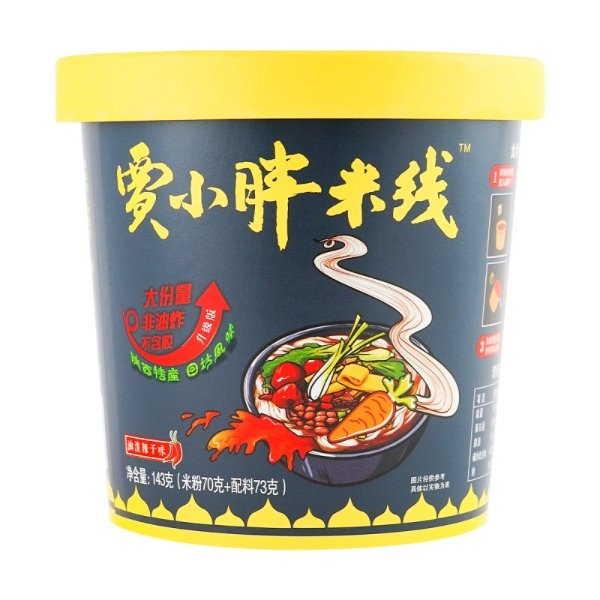 JIAXIAOPANG Instant Rice Noodle (Spicy Flavor) 143g