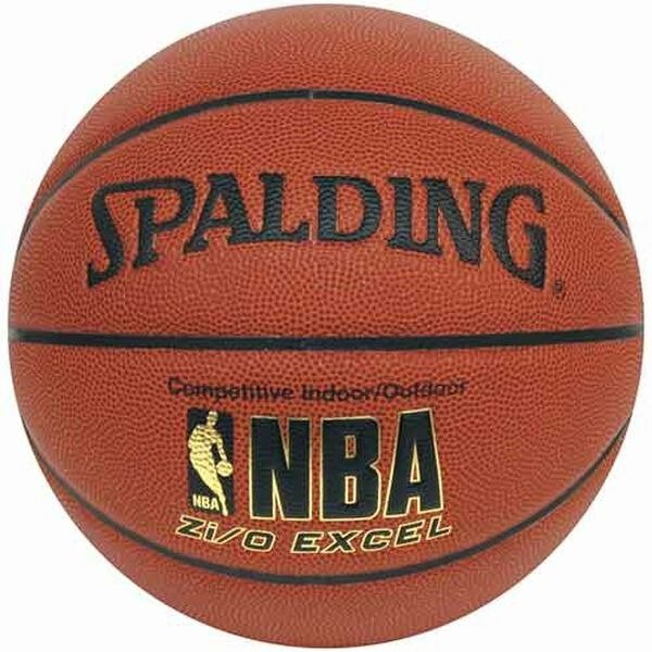 Official NBA Zi/O Excel Indoor/Outdoor Basketball - 28.5 Brown One Size